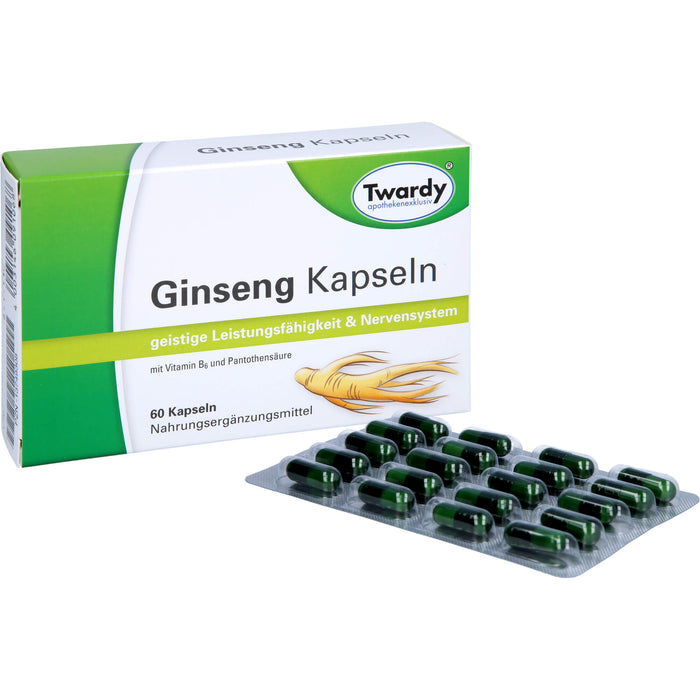 Twardy Ginseng Kapseln, 60 pcs. Capsules