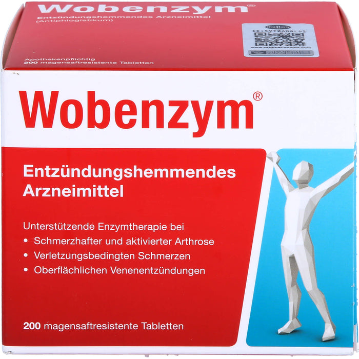 Wobenzym Tabletten entzündungshemmendes Arzneimittel, 200 St. Tabletten