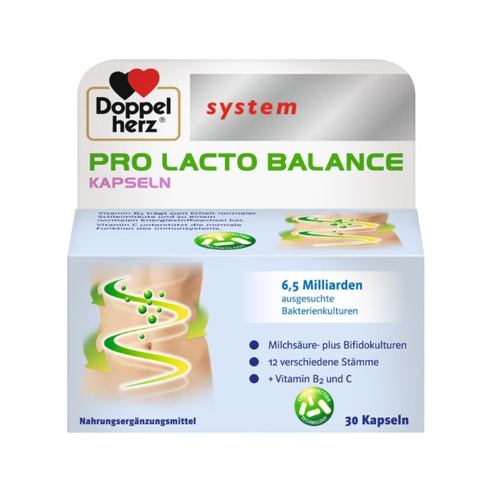 Doppelherz system PRO LACTO BALANCE, 30 St. Kapseln