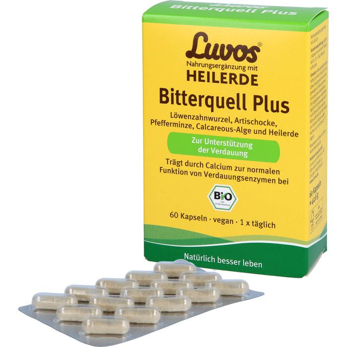 Luvos Heilerde Bitterquell Plus Kapseln, 60 pcs. Capsules