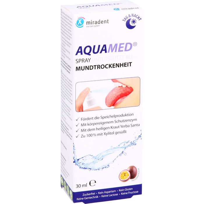 AQUAMED Mundtrockenheits-Spray, 30 ml Lösung