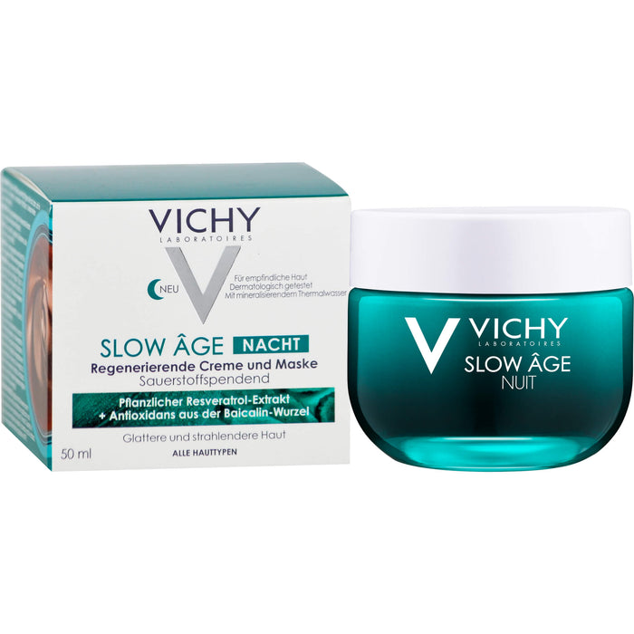 VICHY Slow Age Nacht Regenerierende Creme & Maske, 50 ml Creme