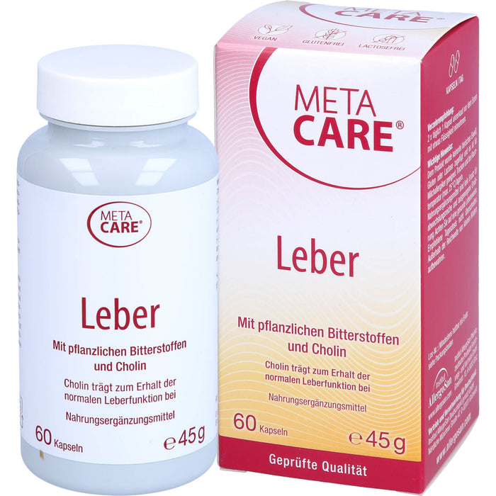 metacare Leber Kapseln, 60 pcs. Capsules