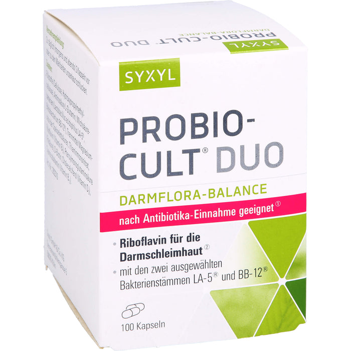 SYXYL Probio-Cult Duo Darmflora-Balance Kapseln, 100 St. Kapseln