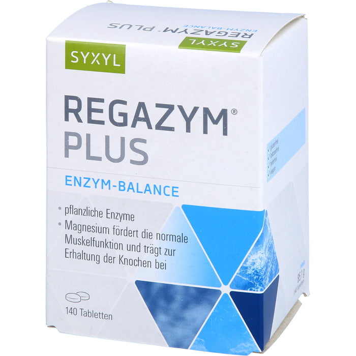 SYXYL REGAZYM PLUS Tabletten zur ernährungsphysiologisch sinnvollen Unterstützung für den gesamten Organismus, 140 St. Tabletten