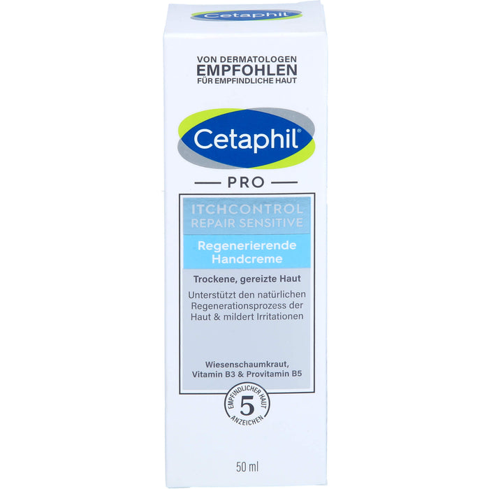 Cetaphil Pro Itch Control Handcreme, 50 ml Crème