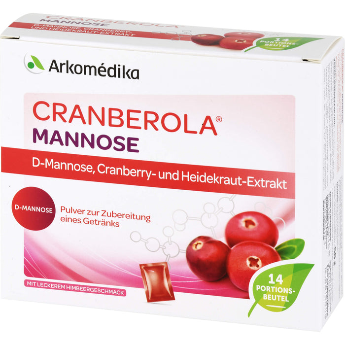 Arkomédika Cranberola Mannose Pulver, 14 pc Sachets