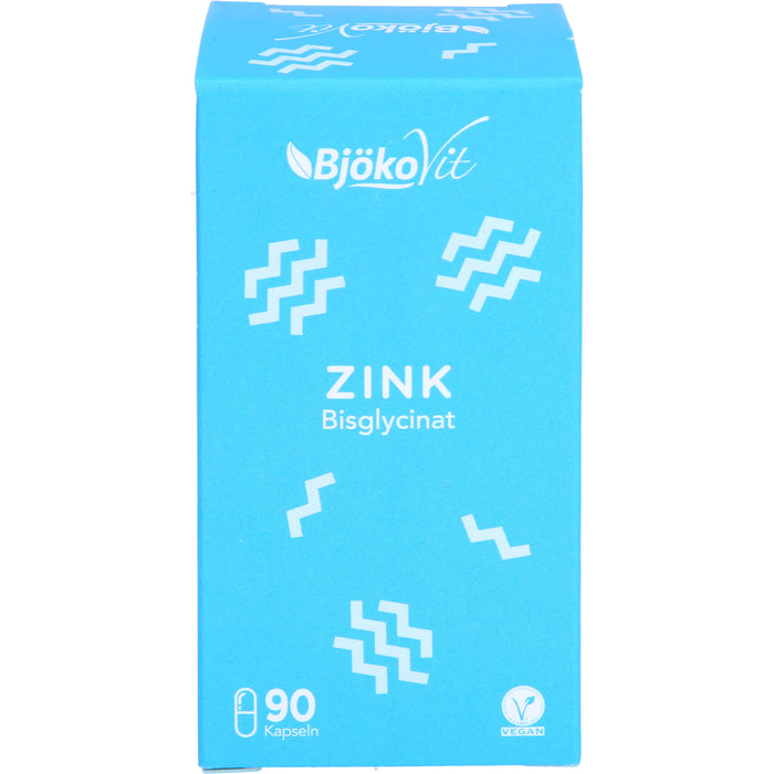 Zink Bisglycinat 25 mg vegan Kapseln, 90 St KAP