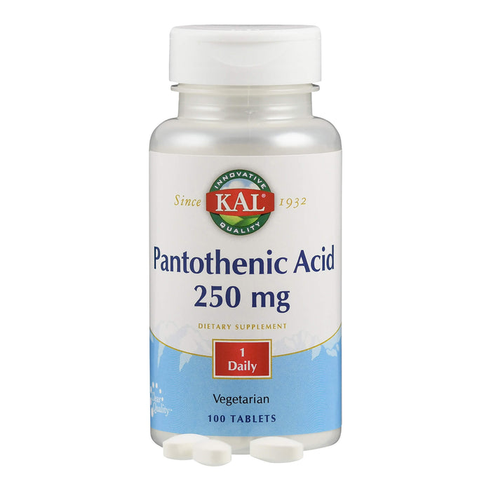 Pantothensäure (Vitamin B 5) 250 mg KAL, 100 St TAB