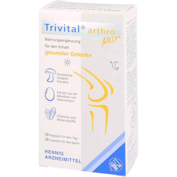 Trivital arthro pur Kapseln für gesunde Gelenke, 56 pcs. Capsules