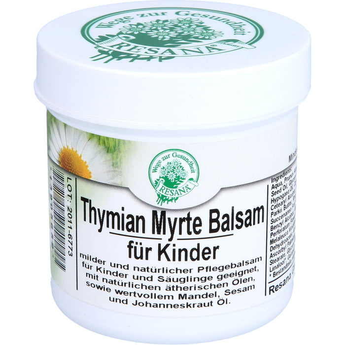 Thymian Myrte Balsam für Kinder Resana, 100 ml CRE
