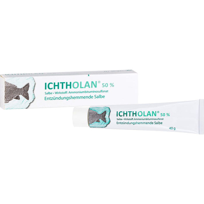 Ichtholan 50 % Salbe Entzündungen der Haut und Gelenke, 40 g Ointment