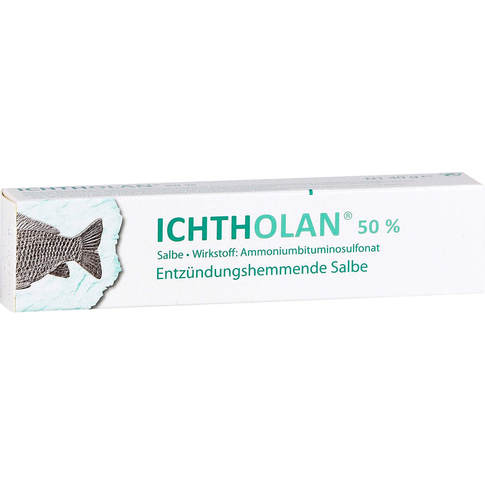 Ichtholan 50 % Salbe Entzündungen der Haut und Gelenke, 40 g Ointment