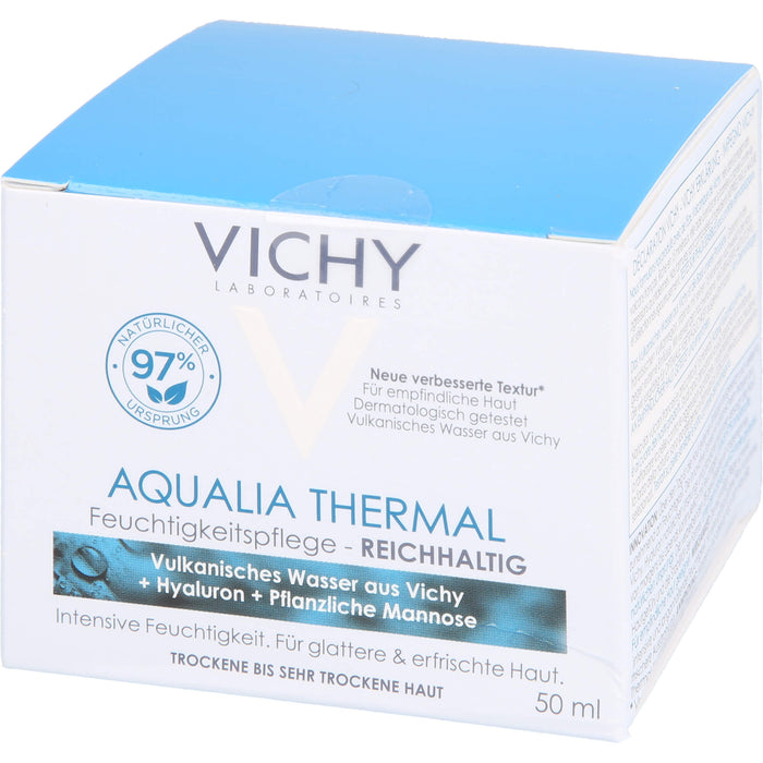 VICHY Aqualia Thermal reichhaltige Feuchtigkeitspflege, 50 ml Cream