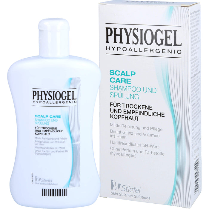 PHYSIOGEL SCALP CARE Shampoo und Spülung, 250 ml Shampoo