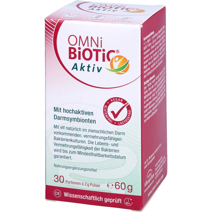 OMNi-BiOTiC Aktiv Pulver, 60 g Poudre