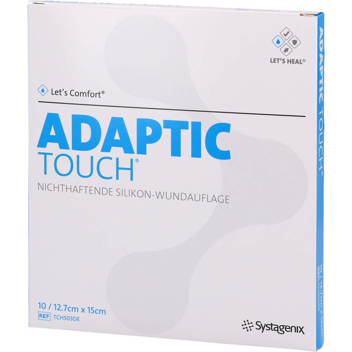 Adaptic Touch 12,7x15 cm nichthaft.Sil.Wundauflage, 10 St WGA