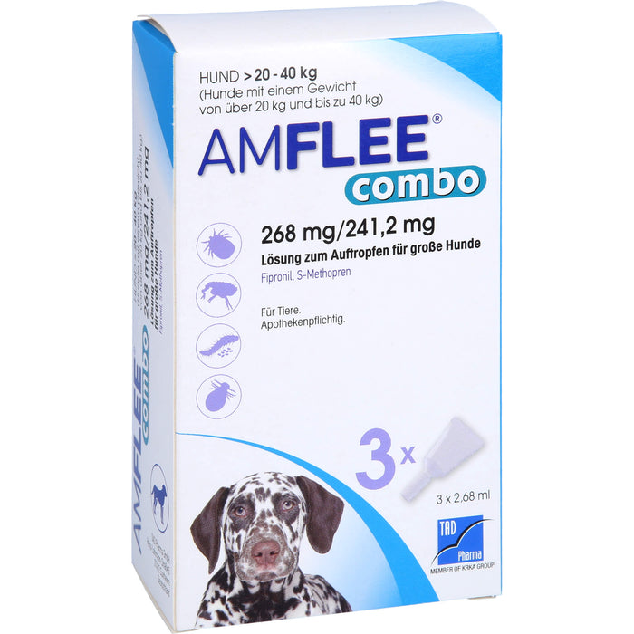 Amflee Combo Hund 20-40kg, 3 St LOE