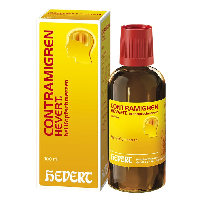 Contramigren Hevert bei Kopfschmerzen, 100 ml Lösung