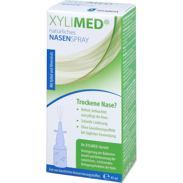 Miradent Xylimed Nasenspray natürlich, 45 ml Solution