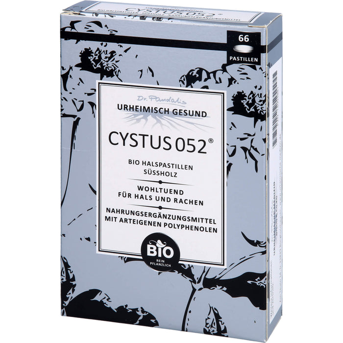 Cystus 052 Bio Halspastillen Süßholz, 32 g PAS