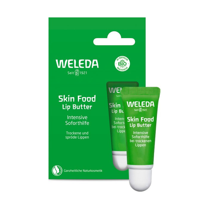 WELEDA Skin Food Lip Butter intensive Soforthilfe, 8 ml Crème