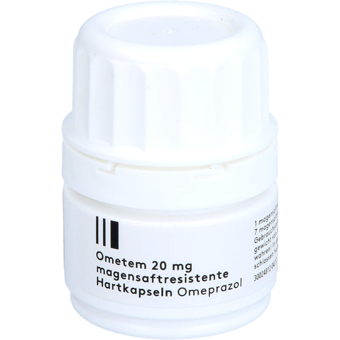 Ometem 20 mg Hartkapseln bei Sodbrennen, 7 pc Capsules