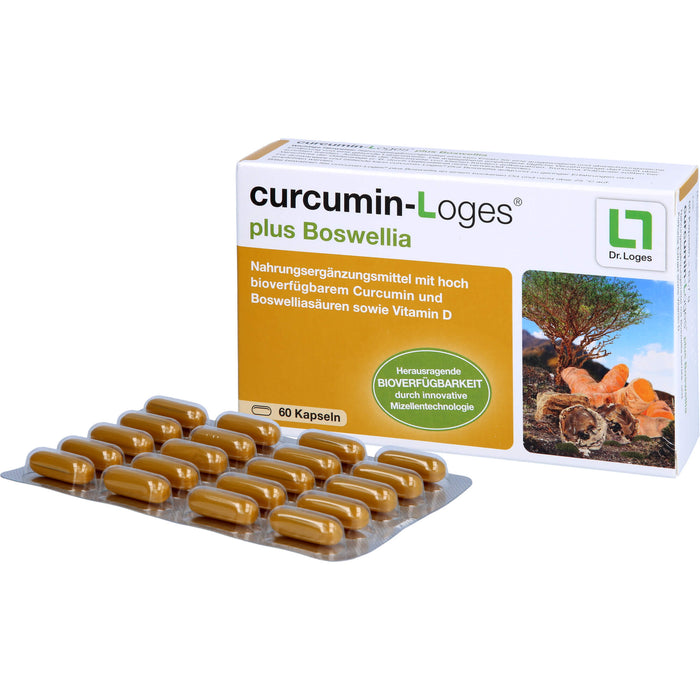 curcumin-Loges plus Boswellia Kapseln, 60 St. Kapseln