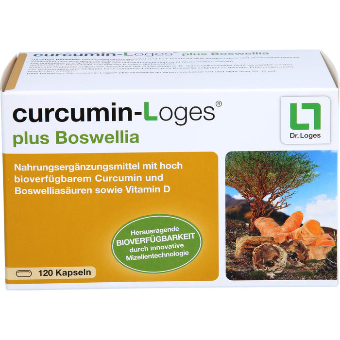 curcumin-Loges plus Boswellia Kapseln, 120 pcs. Capsules