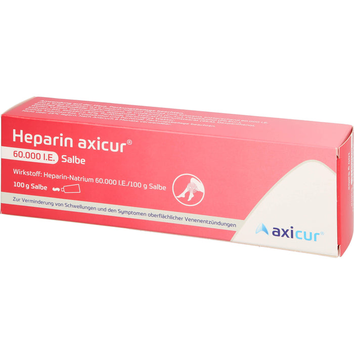 Heparin axicur 60.000 I.E. Salbe, 100 g Salbe