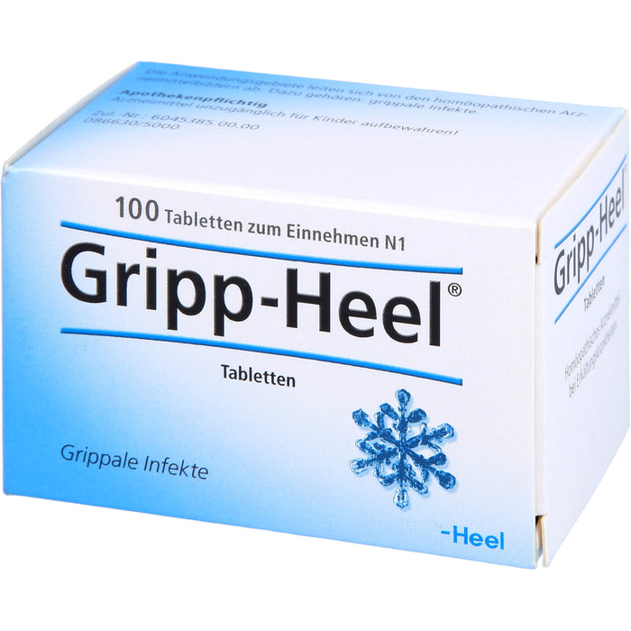 Gripp-Heel Tabletten bei grippalen Infekten, 100 pc Tablettes