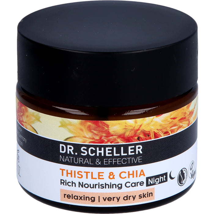 Dr. Scheller Distel&Chia Reichhaltige Pflege Nacht, 50 ml XNC