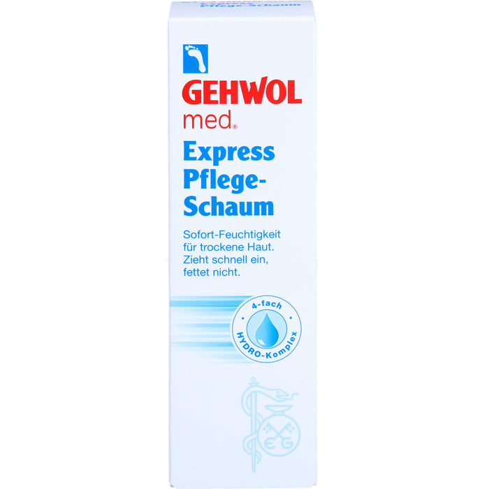 GEHWOL med Express Pflege-Schaum, 125 ml Mousse