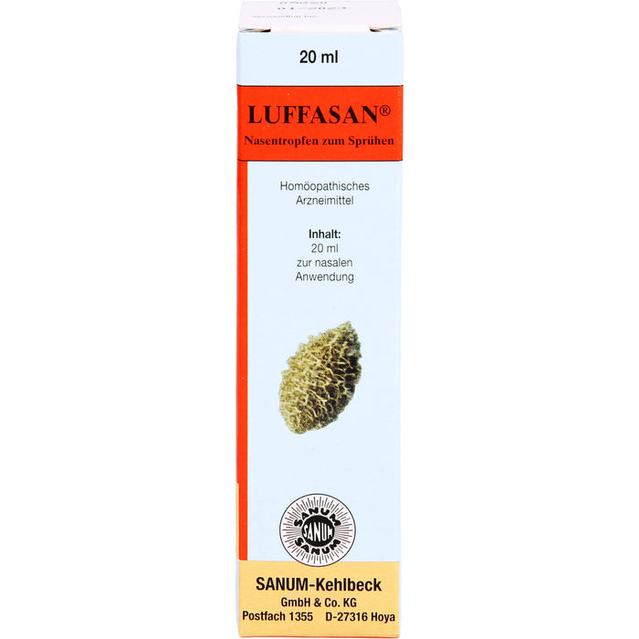 Luffasan Nasentropfen zum Sprühen, 20 ml NAS