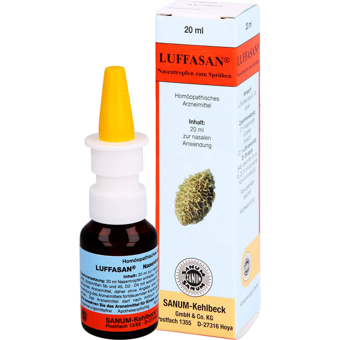 Luffasan Nasentropfen zum Sprühen, 20 ml NAS