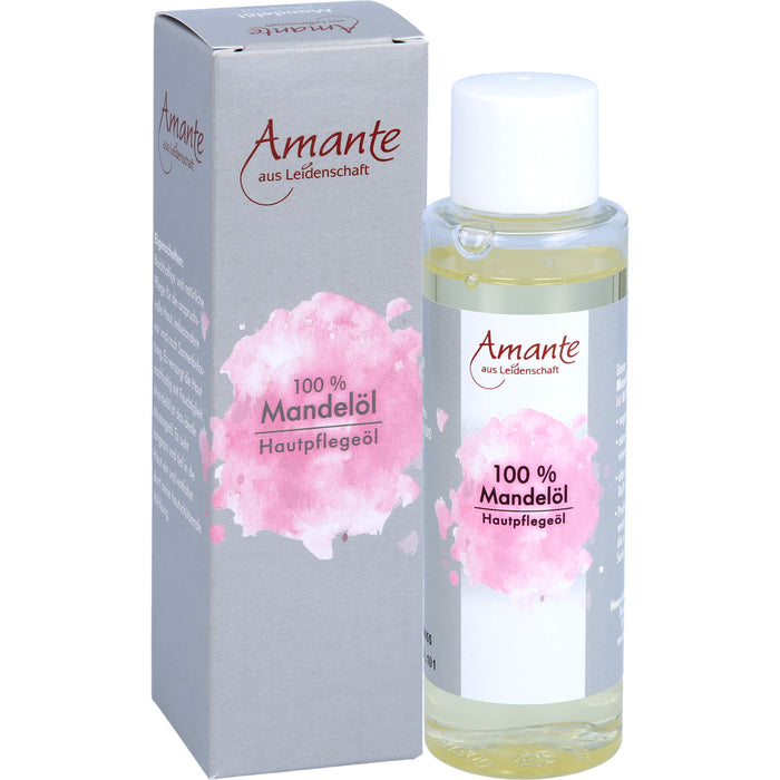 HENRY LAMOTTE Mandelöl 100 % rein - Hautpflegeöl Amante, 100 ml Oil