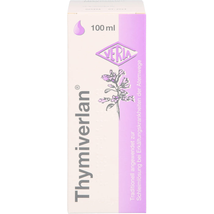 Thymiverlan, Flüssigkeit zum Einnehmen, 100 ml Solution