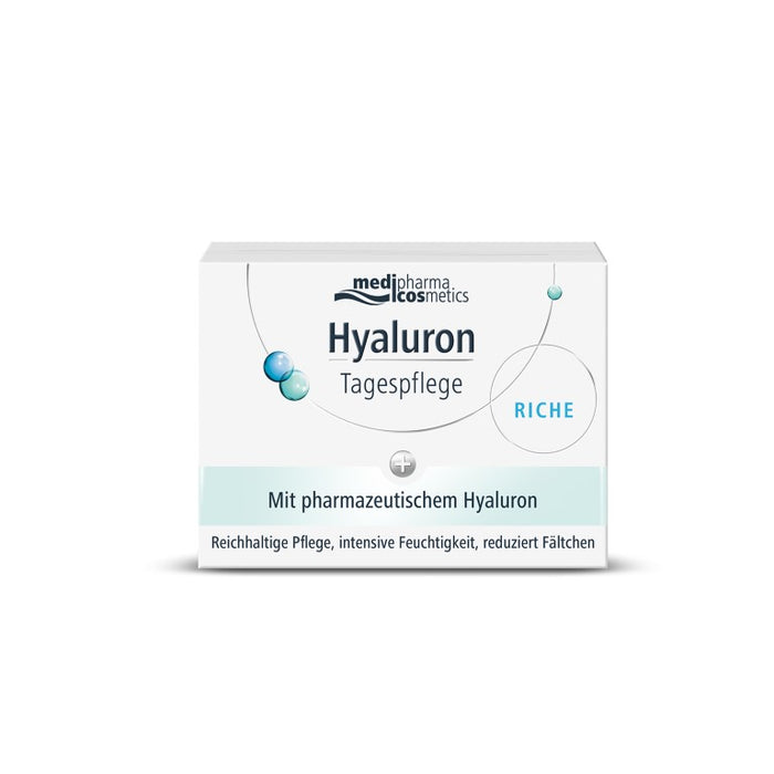 Hyaluron Tagespflege RICHE im Tiegel, 50 ml Creme