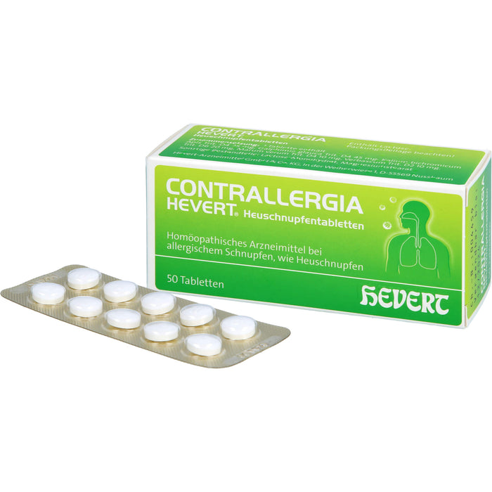 Contrallergia Hevert Heuschnupfentabletten, 50 pc Tablettes