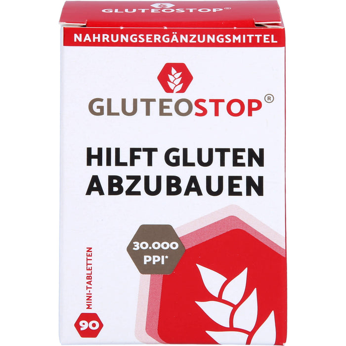 GluteoStop Tabletten hilft Gluten abzubauen, 90 pcs. Tablets