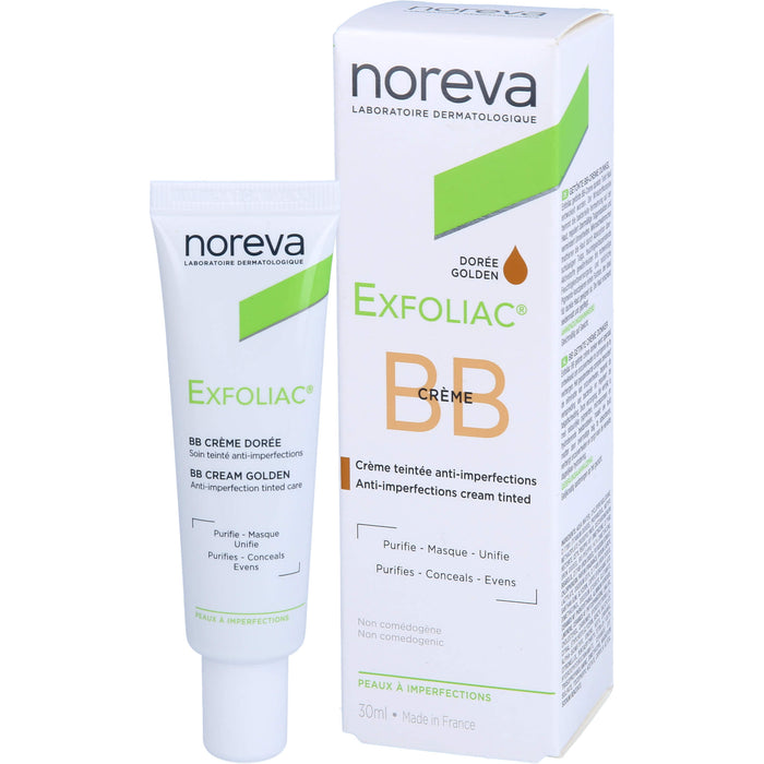 Noreva exfoliac getönte BB-Creme dunkel, 30 ml Cream