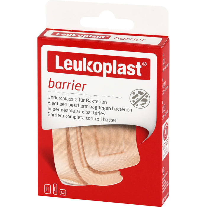 LEUKOPLAST BARRIER 22X72MM 38X63MM 38X38MM, 20 St PFL