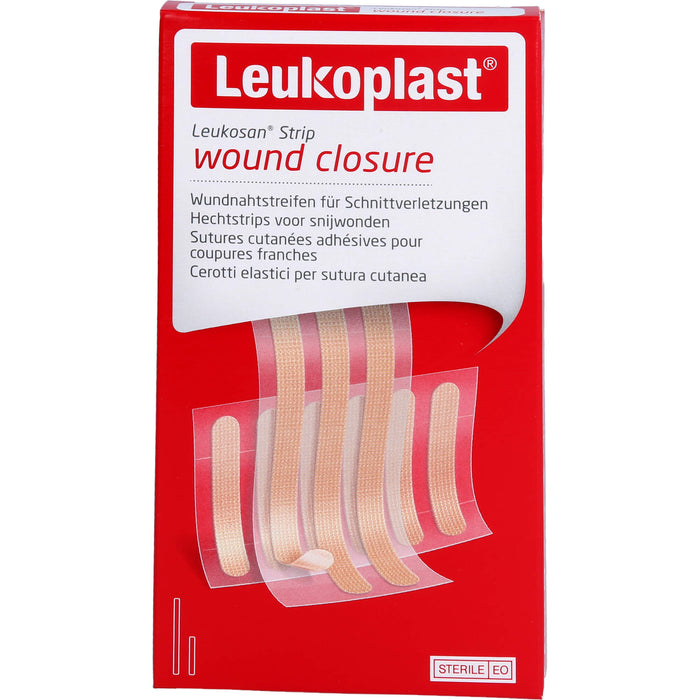 LEUKOPLAST LEUKOSAN STRIP STERIL 6X38MM 6X75MM, 9 St PFL