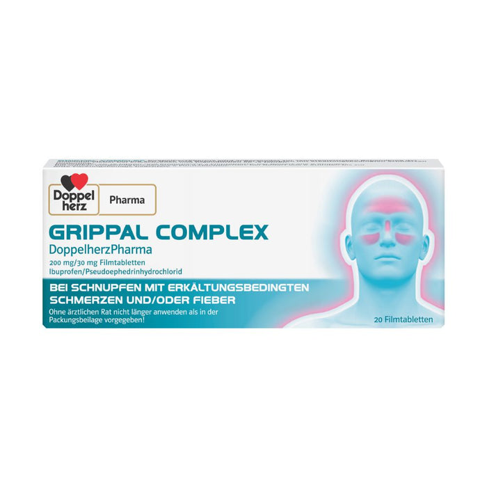 Doppelherz system Grippal Complex Tabletten, 20 pcs. Tablets