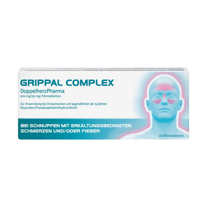 Doppelherz system Grippal Complex Tabletten, 20 pcs. Tablets