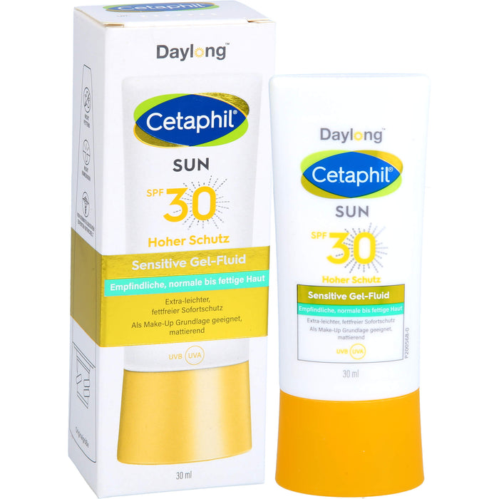 Cetaphil sun Daylong 30 sensitive Gel-Fluid Gesicht, 30 ml Gel