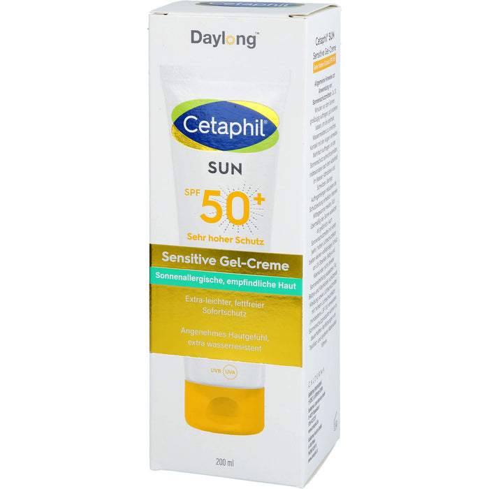 Cetaphil sun Daylong 50+ sensitive Gel-Creme, 200 ml Gel