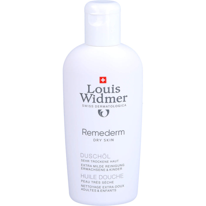 Louis Widmer Remederm Duschöl für sehr trockene Haut, 200 ml Öl