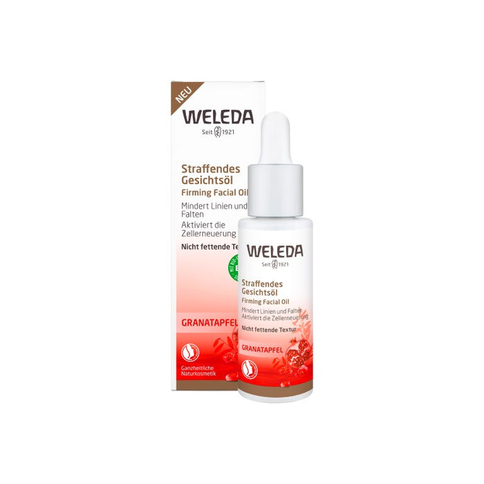 WELEDA straffendes Gesichtsöl Granatapfel, 30 ml Huile