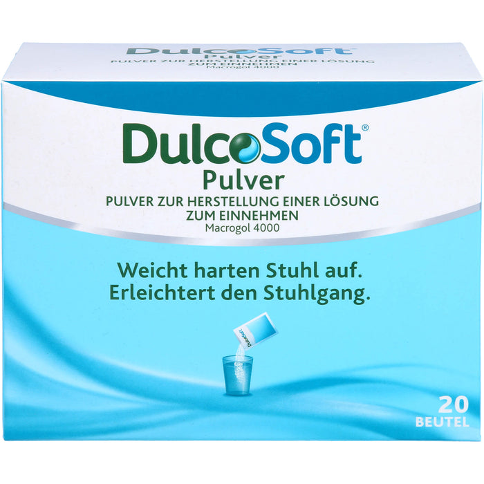 DulcoSoft Pulver mit Macrogol 4000 bei unregelmäßigem Stuhlgang und Verstopfung, 200 g Poudre